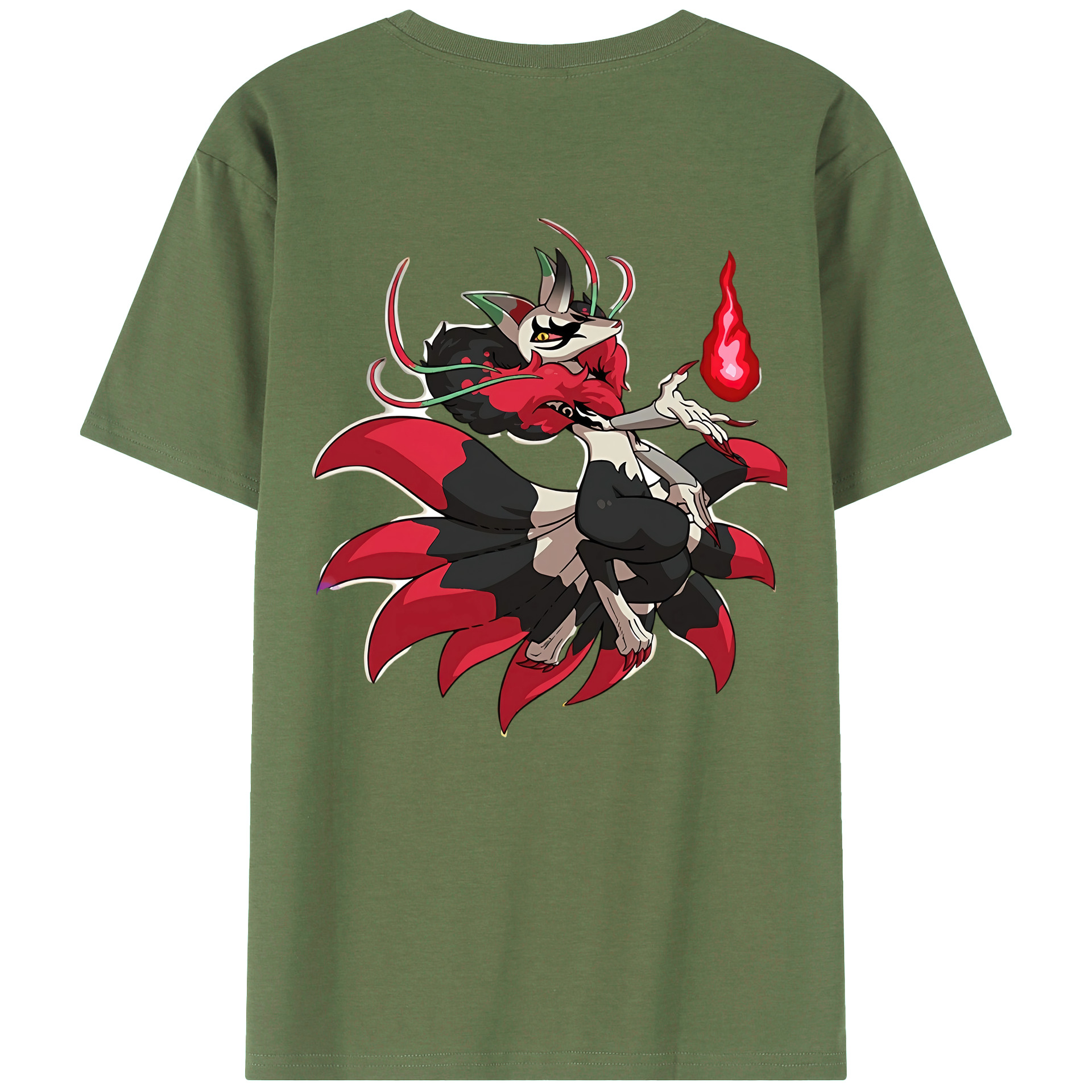 （画像用） 妖怪ウォッチ Yo-kai Watch 綿100％ メンズ半袖Tシャツ（バックプリント） 通気性